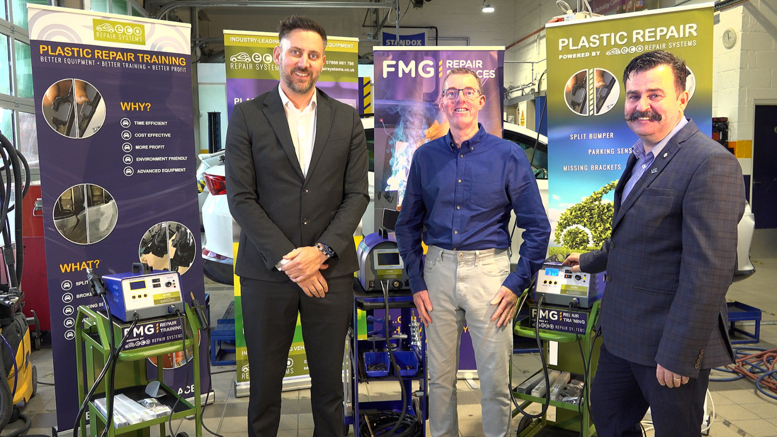 Plastic Repair Training Partnership Launched by Eco Repair Systems and FMG Repair Services across its network